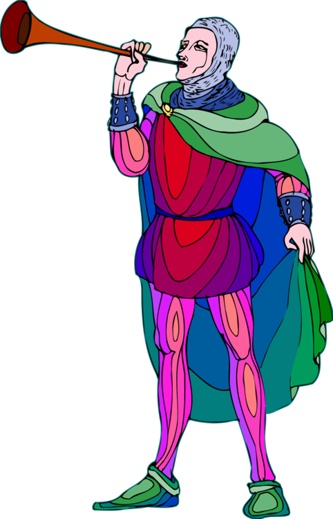 El Rei Lear Herald Lady Macbeth Shakespeare's Plays - Herald Clipart (482x750)