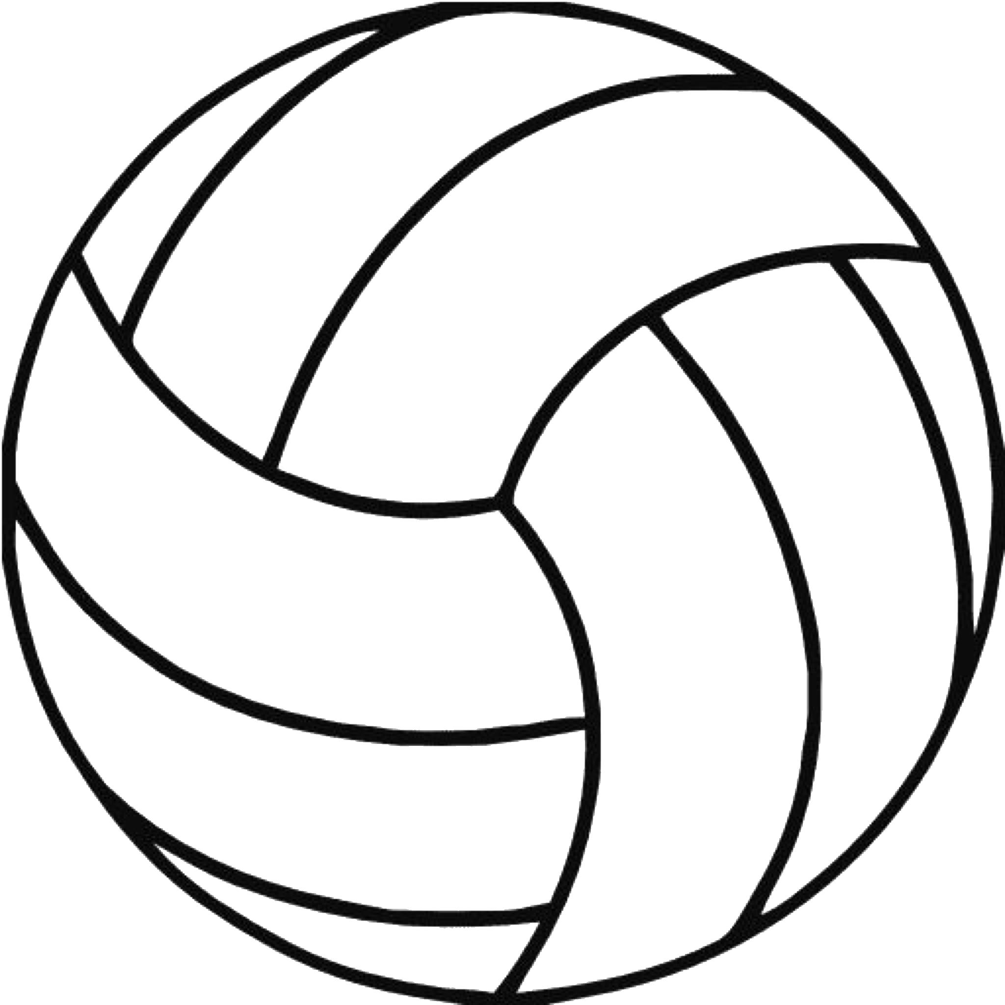 Volleyball Locker Decorations, Volleyball Crafts, Volleyball - Volleyball Clipart (2048x2048)