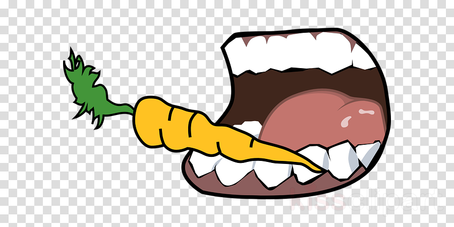 Cartoon Mouth Eating Clipart Human Mouth Eating Clip - Clipart Ice Hockey Stick (900x450)