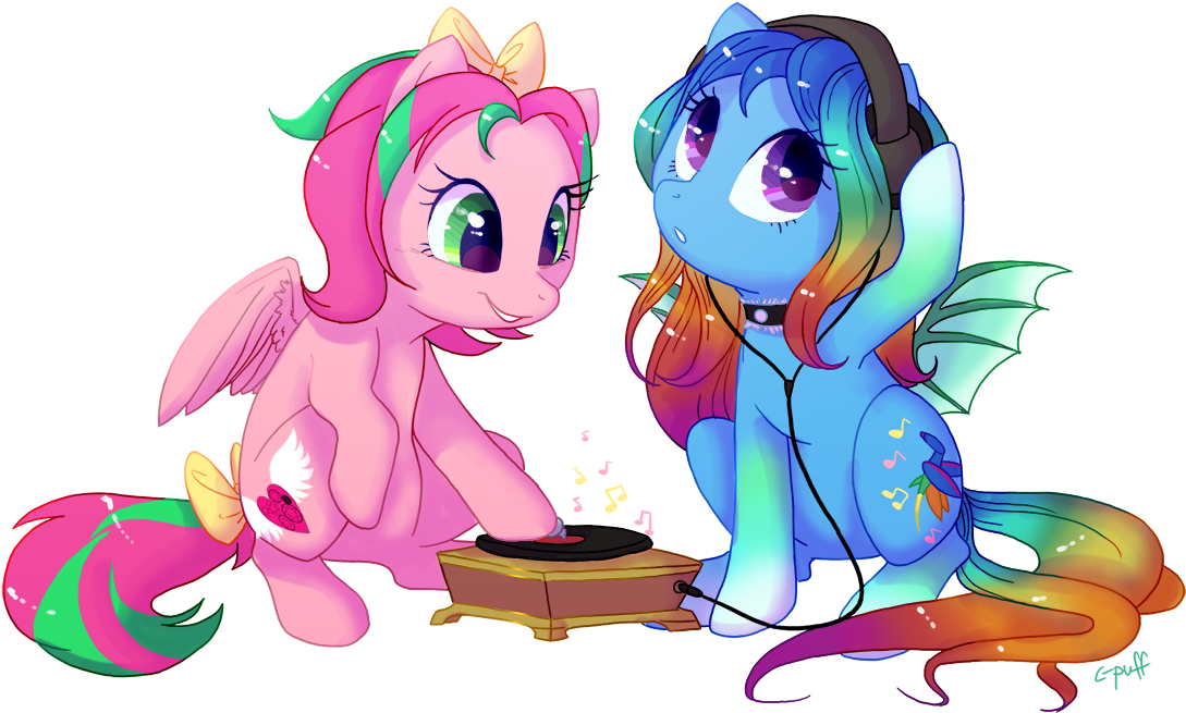 C-puff, Headphones, Oc, Oc Only, Oc - My Little Pony: Friendship Is Magic - Season 6 (1112x697)