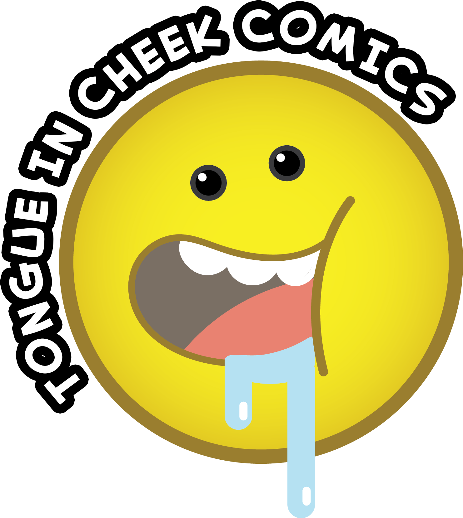 Tongue Clipart Tongue In Cheek - Tongue In Cheek (1482x1661)