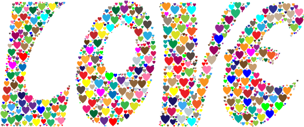 “it Was A Story Worth Telling - Love Hearts Clip Art (600x300)
