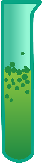 Test Tube Bubbling Science Chemical Reaction Clipart - Graphic Design (320x640)