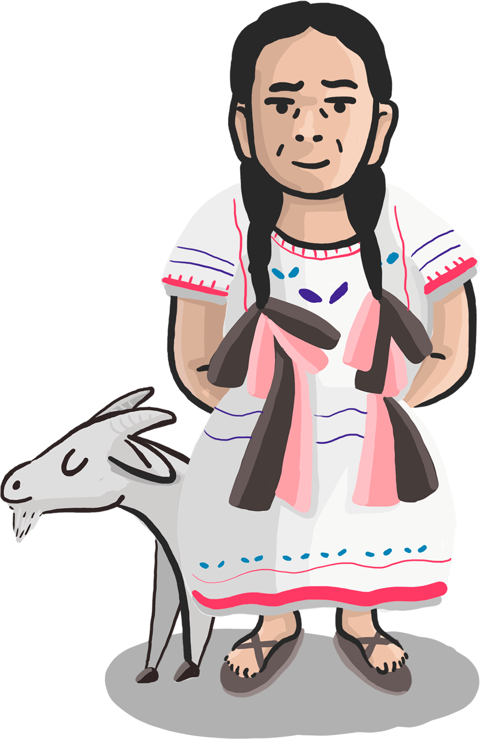 8 Regiones, 8 Cocineras Tradicionales - Illustration (935x1440)