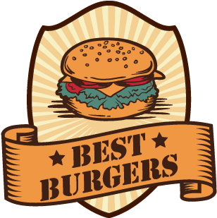 Logo Best Burgers - Hamburger (465x320)