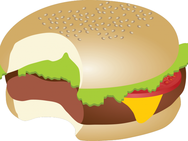 Hamburgers Clipart Bite - Hamburgers Clipart Bite (640x480)