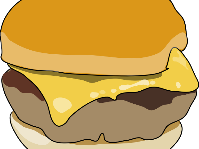 Burger Clipart Humburger - Clip Art (640x480)