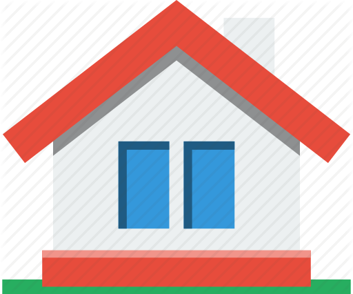 Rooftop Vector Home Window - House (512x426)