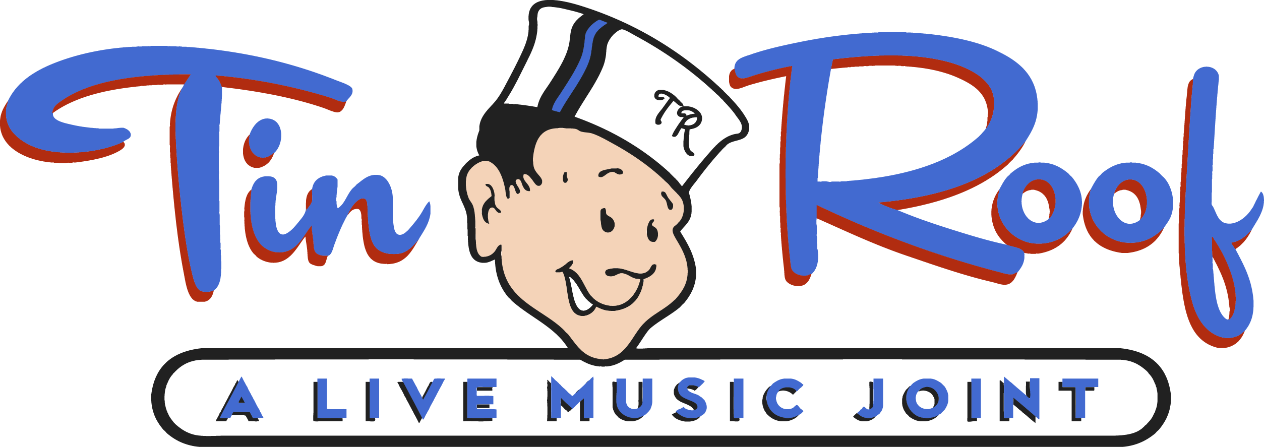 Tin Roof Demonbreun - Tin Roof Bar Logo (2507x887)