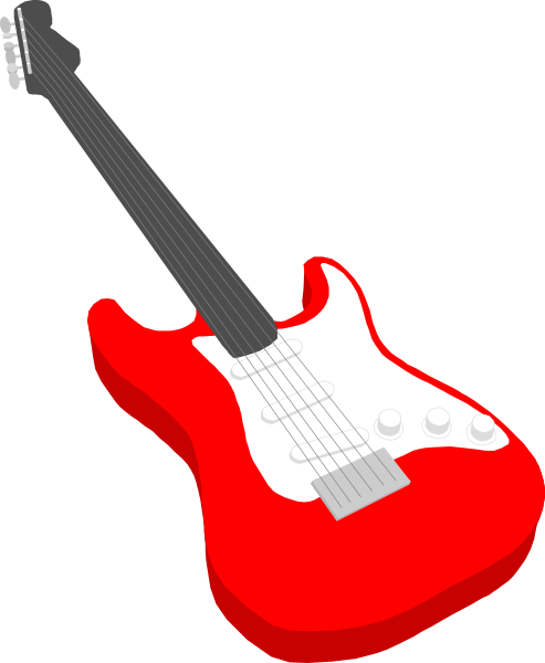 Playing Guitar Clipart Guitar Hi - Harborlight Montessori (493x600)