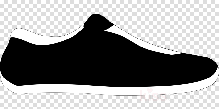 Monochrome Photography Clipart Line Shoe Clip Art - Clip Art (900x450)