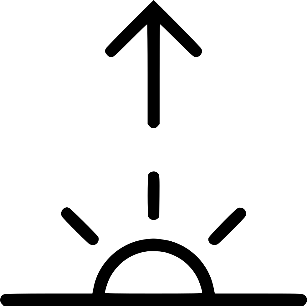 Sunset Icon Clip Art - Icon Sunrise (981x980)