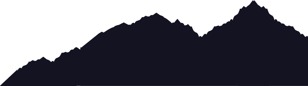 Mountain Silhouette Wallpaper At Getdrawings Com Free - Mountain Range Silhouette Png (1245x540)