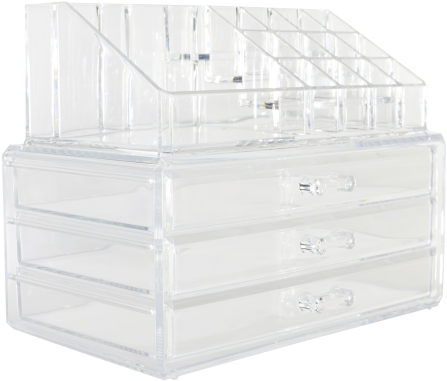 3 Drawer Organizer Plasticlarge Size Of Peaceably Plastic - Drawer (492x492)