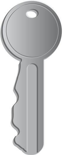 Key Document Encapsulated Postscript Computer Icons - Small Key Clip Art (566x800)