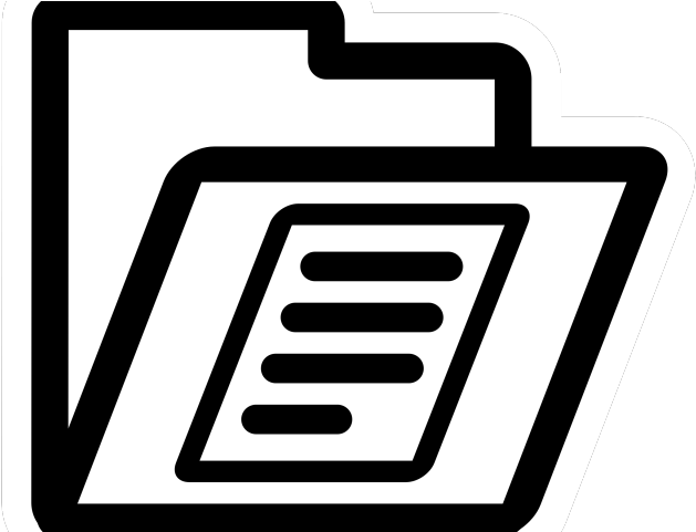 Folders Clipart Official Document - Documents Clipart (640x480)