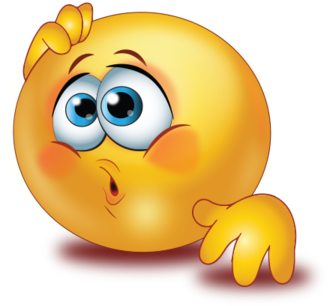 Confused Clipart 6754 - Confused Emoji (384x384)