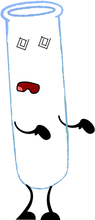 Banner Free Download Empty Test Tube Clipart - Test Tube Inanimate Insanity Deviantart (406x890)