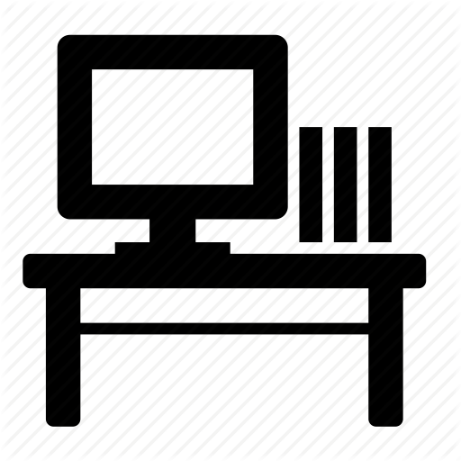 Desk Icon Clipart Desk Computer Icons Office - Desk Icon Png (512x512)