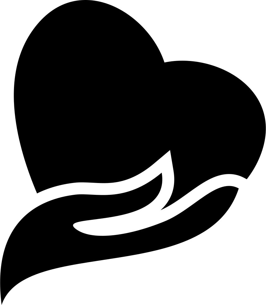 Hand Holding A Heart Svg Png Icon Free Download - Hand Holding A Heart Vector (854x980)