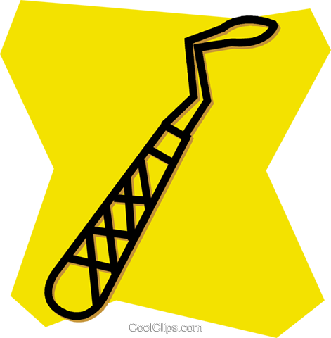 Dentistry Tools Royalty Free Vector Clip Art Illustration - Illustration (471x480)