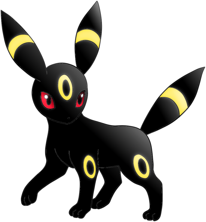 Image Png Infinite Loops - Pokemon Eevee Dark - (861x927) Png Clipart  Download