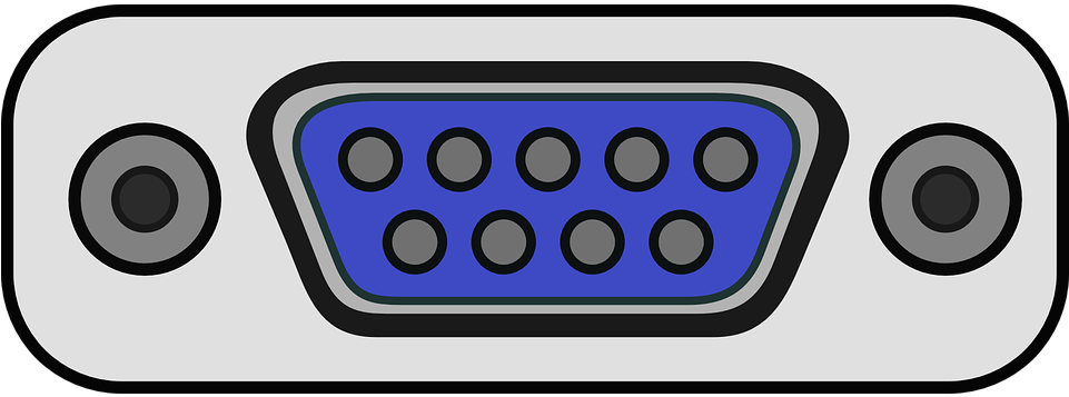 Uart Controlled Stopwatch Using An Fpga - Serial Port Clipart (960x480)
