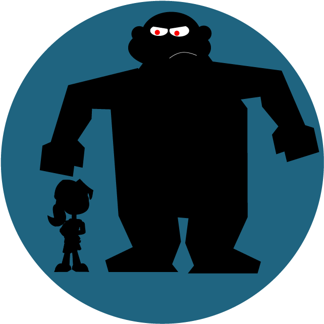 Learn About Child Anxiety - Illustration (650x650)