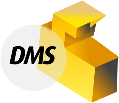 Server Clipart Document Management - Document Management System Logo (400x369)