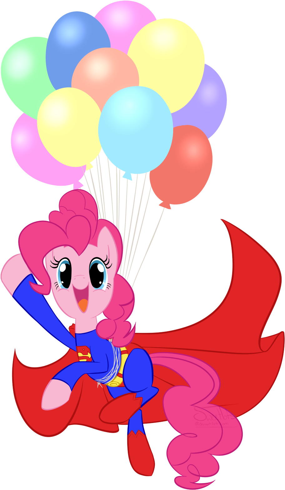 Sweettots, Balloon, Looking At You, Open Mouth, Pinkie - Balloon (1000x1600)