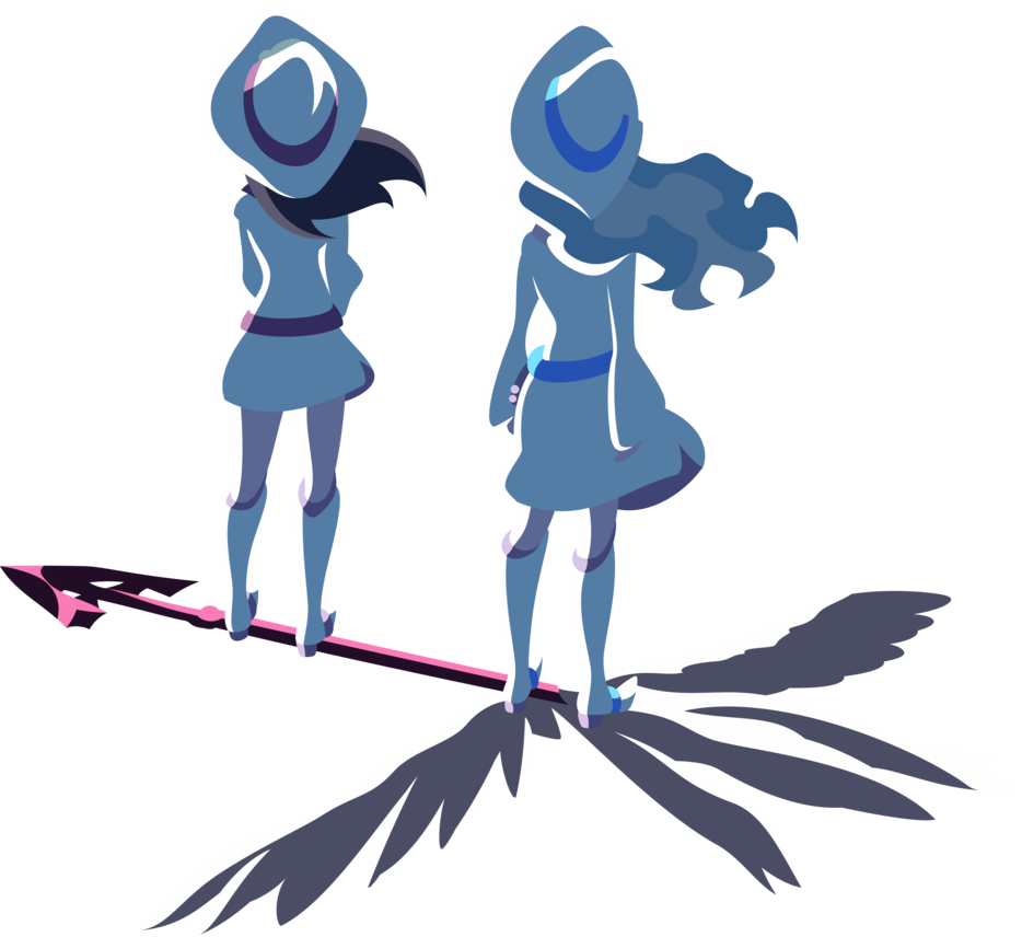 Little Witch Academia Minimalism By Carionto On Deviantart - Little Witch Academia Tiny (934x856)
