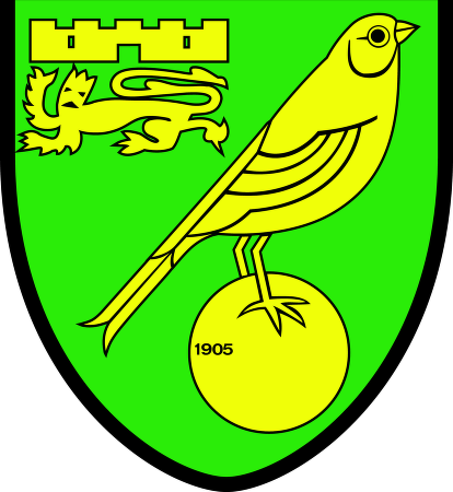 You Can Download Free, Share Norwich City Fc Clipart - Norwich City Fc Badge (414x450)