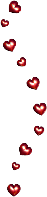Hearts ♥ ♥♥♥♥ ❤ ❥❤ ❥❤ ❥♥♥♥♥ - Tubes Déco St Valentin En Png (252x800)
