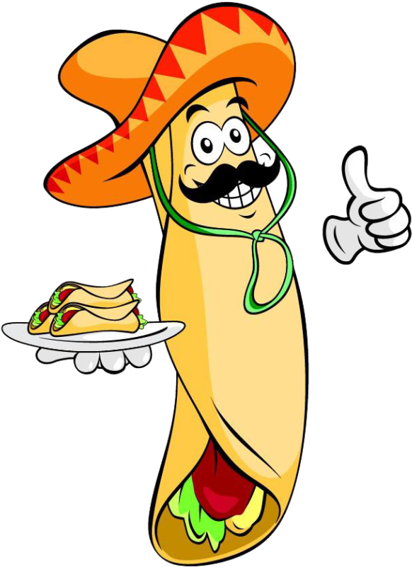 Dinner Clipart Ate - Taquitoria (800x800)