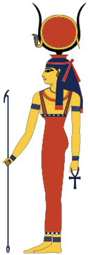 The Goddess Hathor Witchcraft - Hathor Egyptian Goddess (371x371)