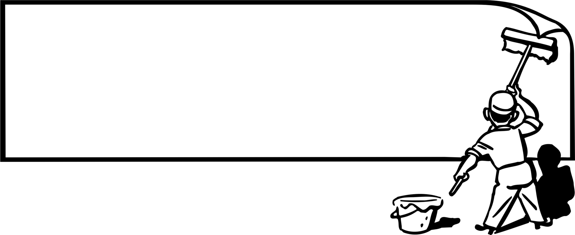 Computer Icons Drawing User Interface Clothes Hanger - Hanging Sign Paper Png (1837x750)