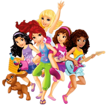Lego Friends Having Fun - Подружки Из Хартлейк Сити (358x360)