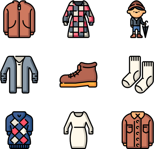 Autumn Clothes - Clothing (600x564)
