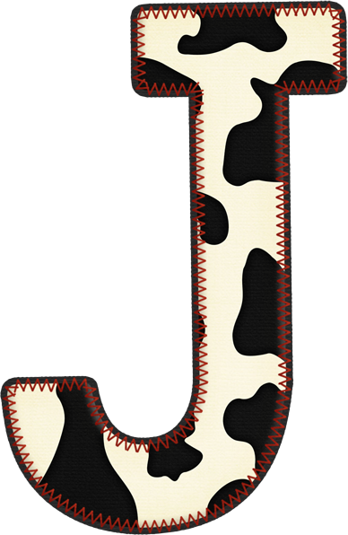 Фото, Автор Arana На Яндекс - Cow Letter J (388x596)