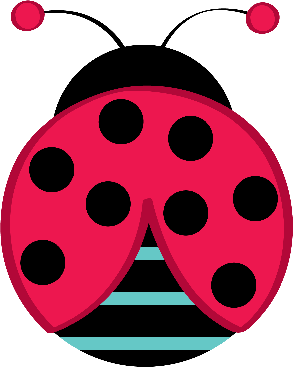 Minus Baby Ladybug, Love Bugs, Clipart, San Antonio, - Dibujos Animados Mariquita Tierna (1500x1500)