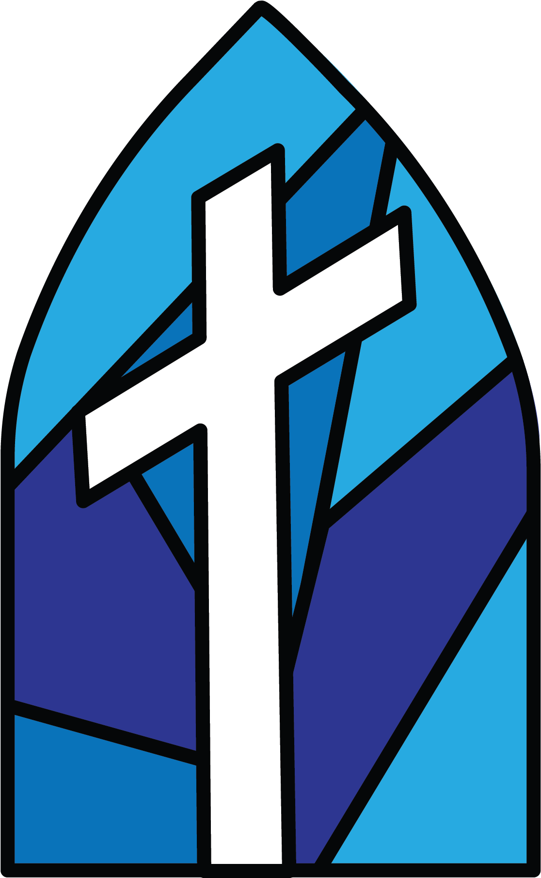 Svg Transparent Library Christ Lutheran Hendricks - Cross (1173x1859)