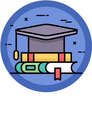 Avada Daycare Logo - Education Line Flat Design (300x400)