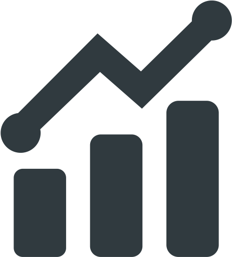 We Pursue Relationships Based On Transparency, Persistence, - Icon Statistic (512x512)