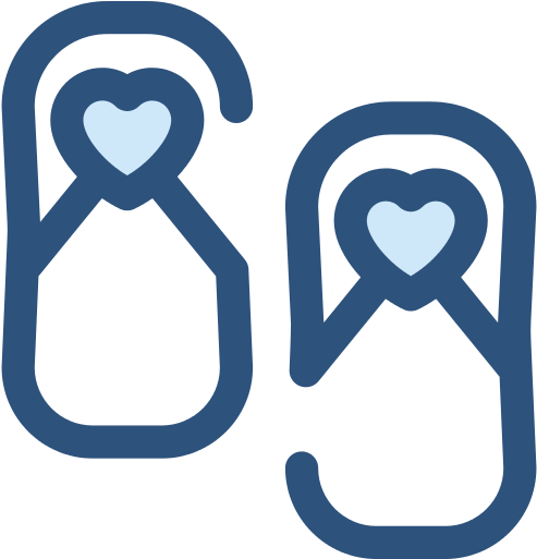 Flip Flops Sandals Png File - Scalable Vector Graphics (512x512)