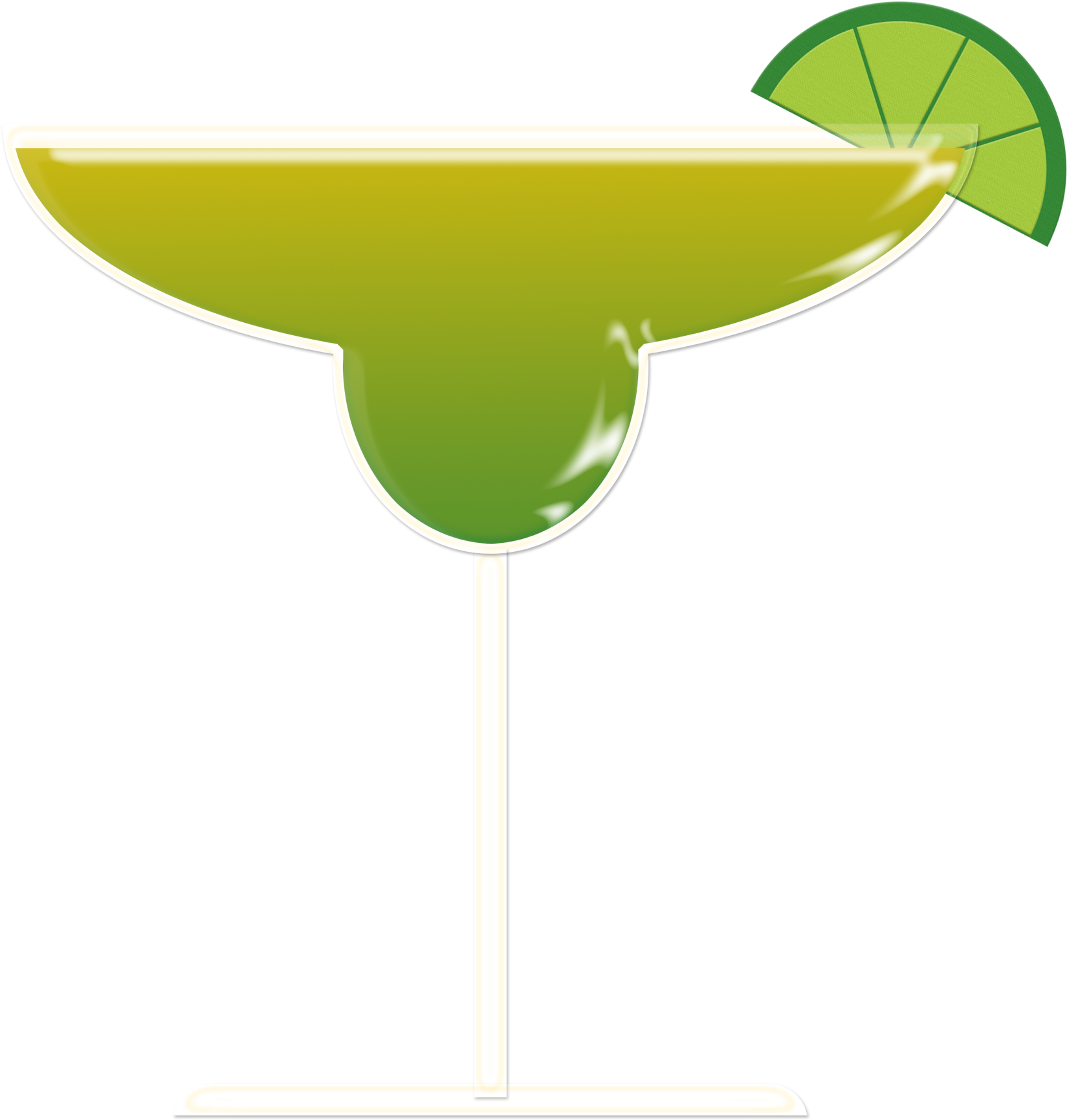 Cartoon Cocktail Garnish Drawing Glass - Cartoon Cocktail Garnish Drawing Glass (1649x1731)