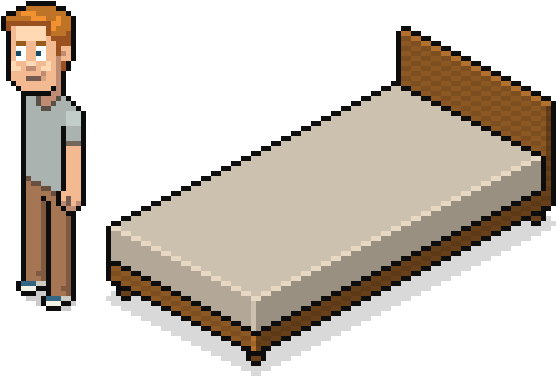 Now Select All Those New Colors With The Magic Wand - Bed (700x500)