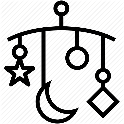 Baby And Kids By Prosymbols Toy Crib - Infant Bed (512x512)