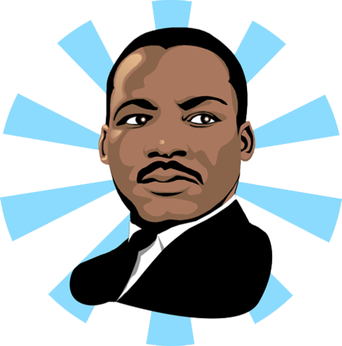 Clip Art Royalty Free Stock Martin Luther Jr Frames - Animated Martin Luther King Jr (500x506)
