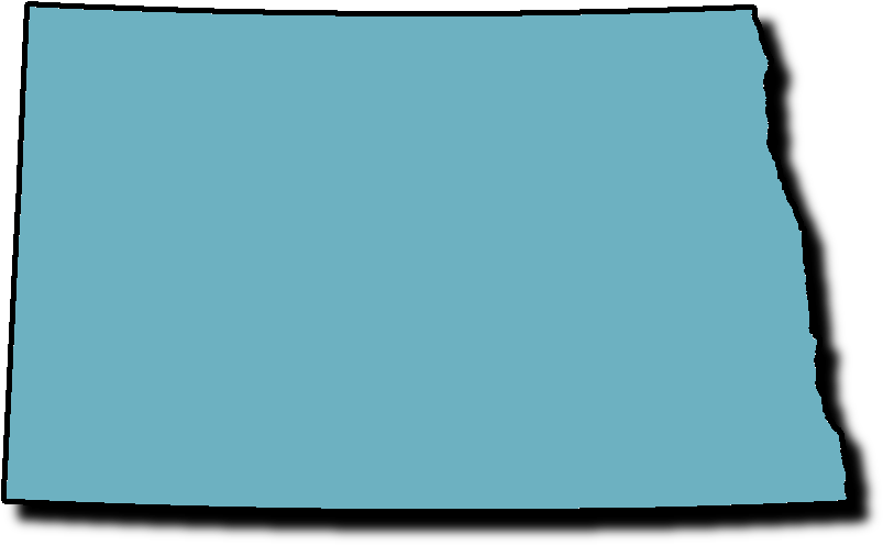 Free Solar Panels In North Dakota - North Dakota No Background (850x652)