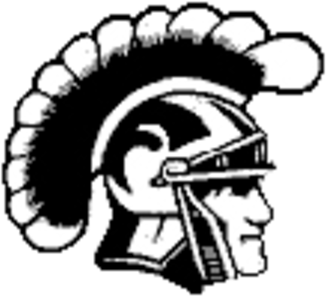 Png Royalty Free South Dakota High School Football - Usc Trojans Logo Black And White (720x720)